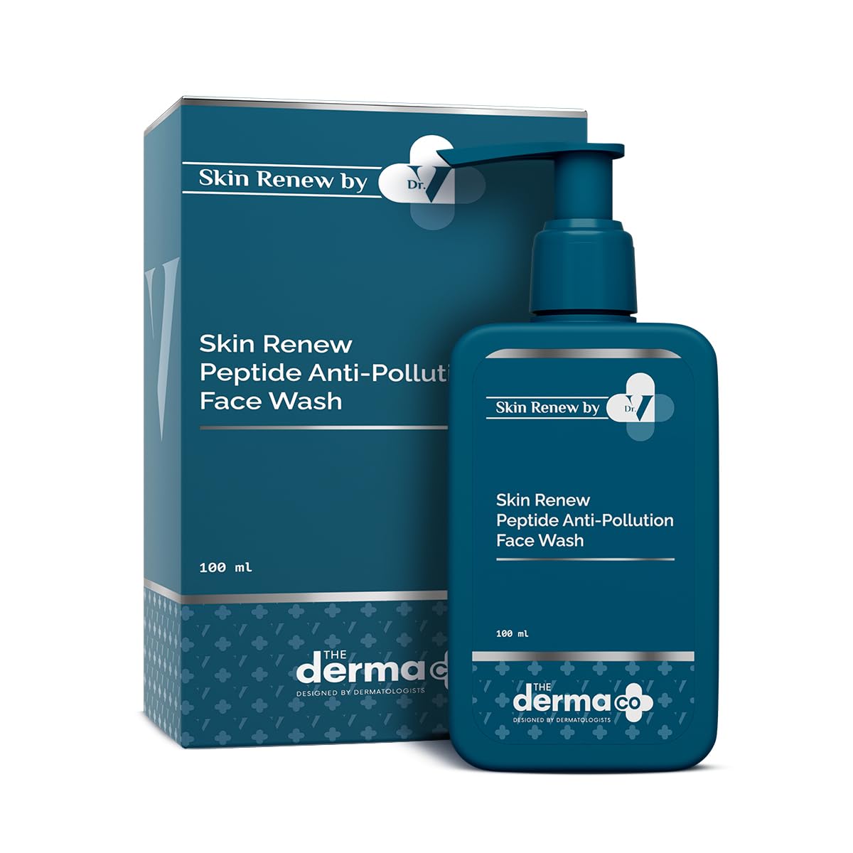The Derma Co. X Dr.V Skin Renew Peptide Anti-Pollution Face Wash
