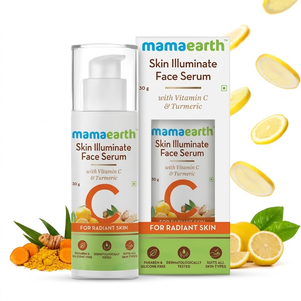 Skin Illuminate Face Serum for Radiant Skin with Vitamin C and Turmeric - 30 g