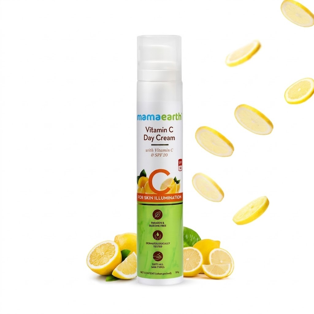 Vitamin C Day Cream with Vitamin C and SPF 20 for Skin Illumination - 50g