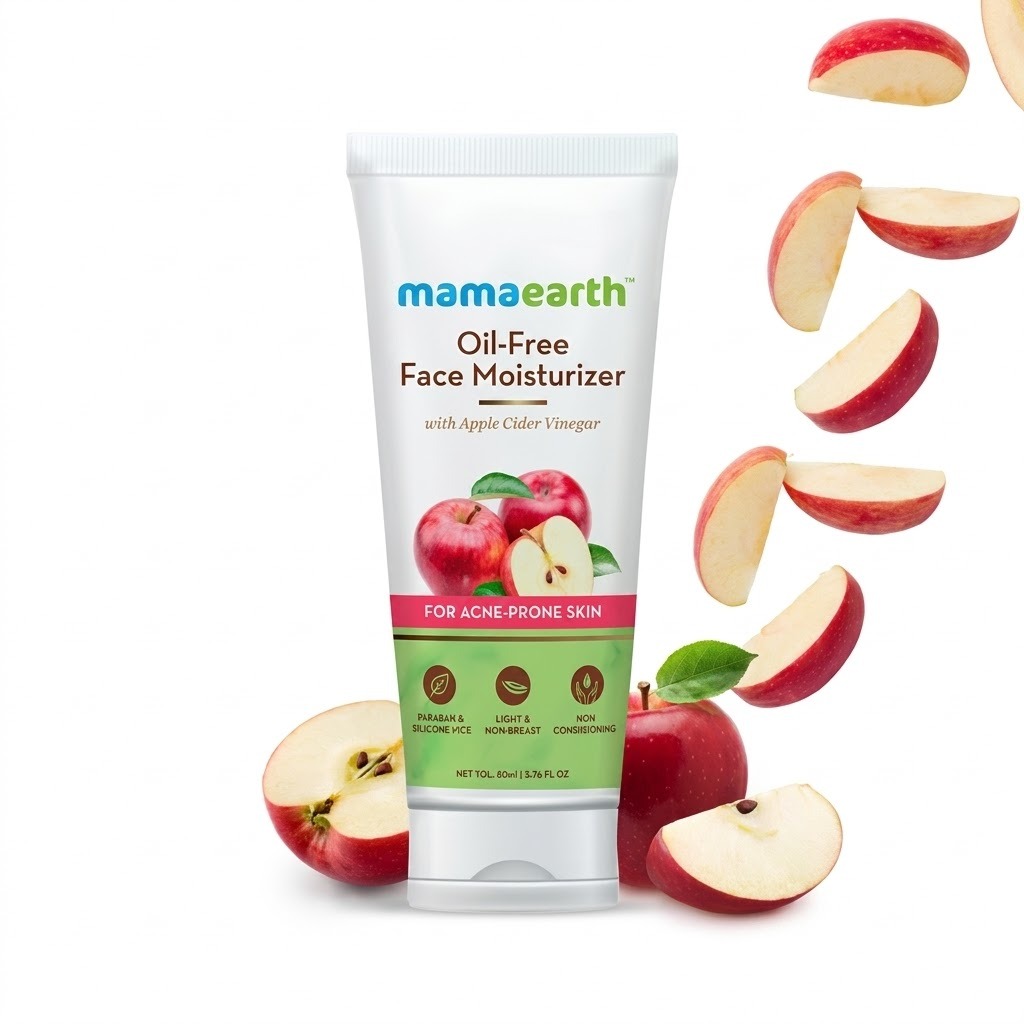 Oil-Free Face Moisturizer for Acne-Prone Skin, 80ml