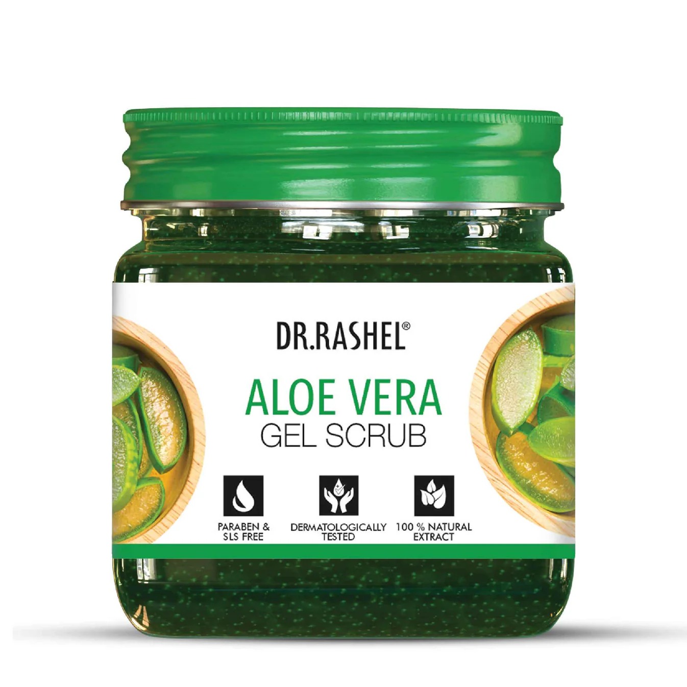 Aloe Vera Gel Scrub for Face & Body - 380 ml
