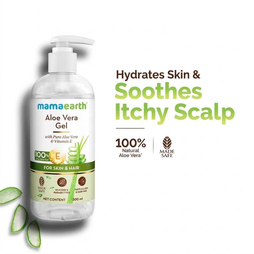 Aloe Vera Gel for Skin and Hair - 300ml