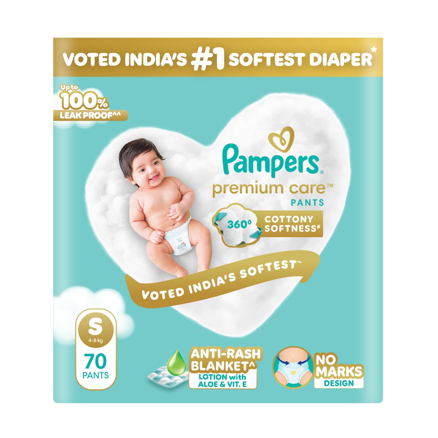 PAMPER PANTS 2PS (S)