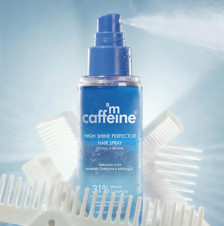 Anti-Frizz Perfume Hair Spray, 31% Shine Complex For Instant Gloss