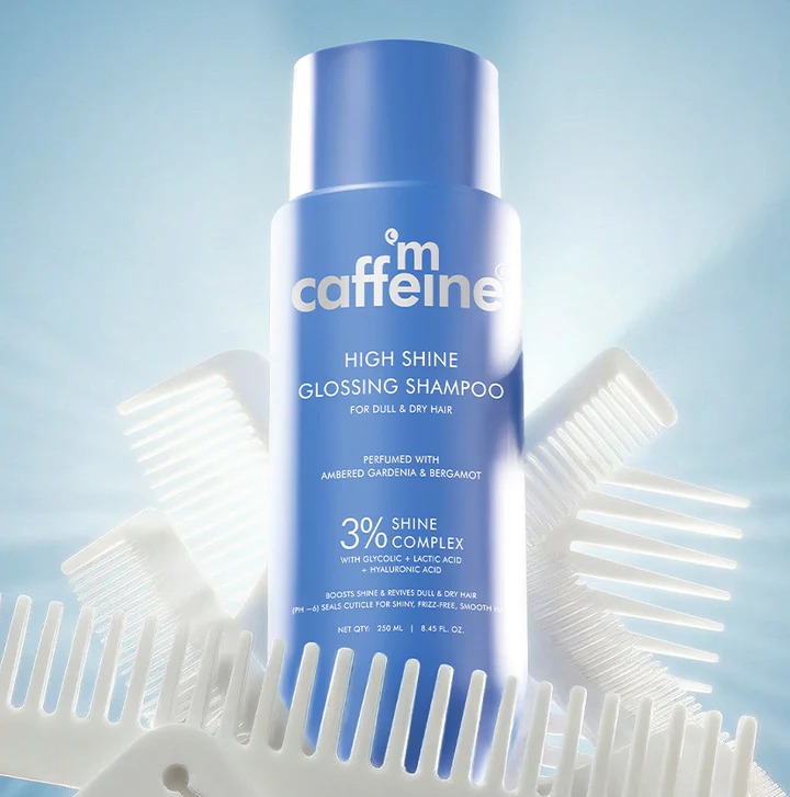 High Shine Glossy Hair Shampoo 3% Shine Complex