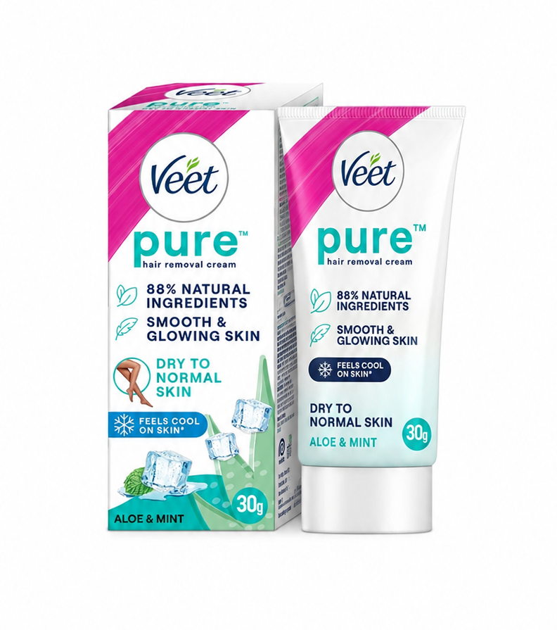 Veet Pure Hair Removal Dry Skin Cream 30gm