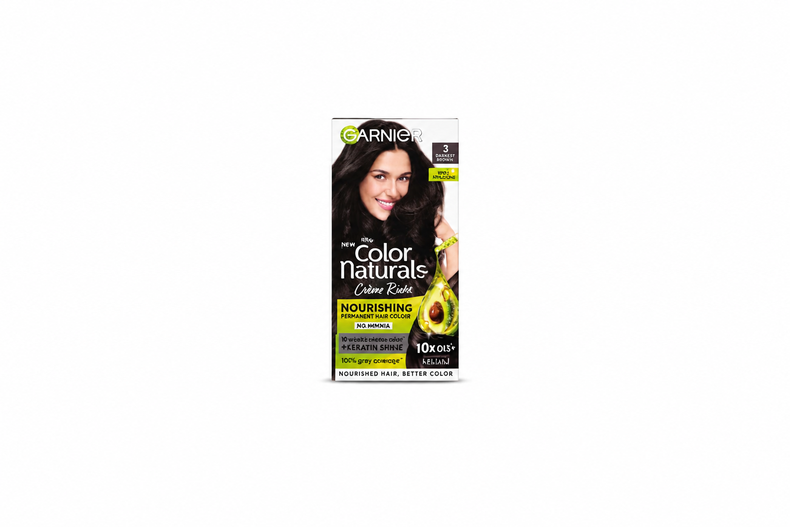 New Color naturals creme riche (3 Darkest Brown)